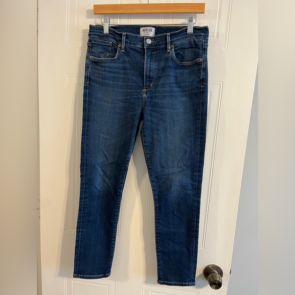 AGOLDE SOPHIE JEANS - STARLAND WASH SIZE 30
